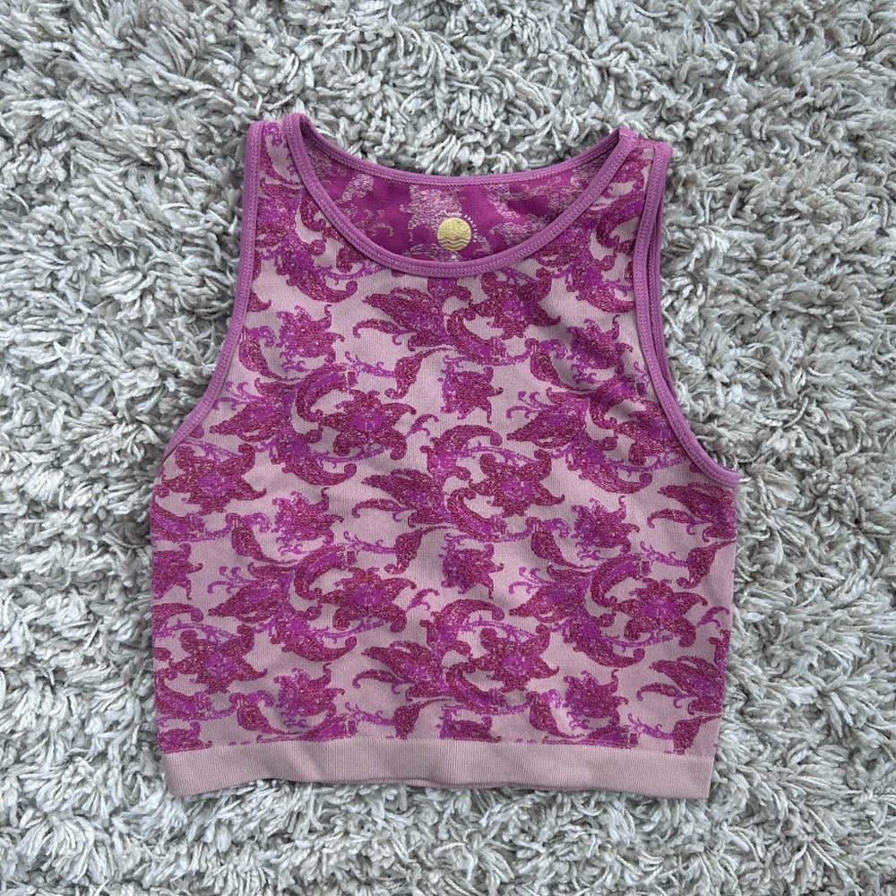 Free People Daily Practice workout crop tank